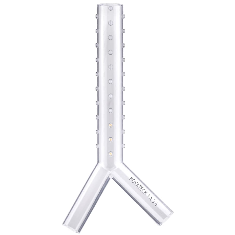 Stent traqueobronquial de silicon en Y